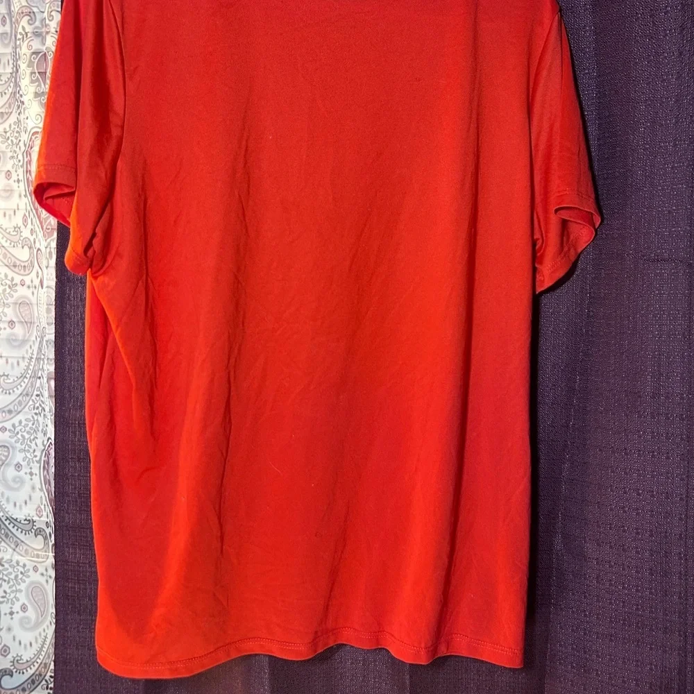 Nike Men's Vivid Red Short Sleeve Tee